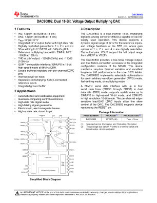 DAC90802 数据手册首页