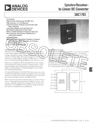 56812722310037SAC1763 datasheet cover page