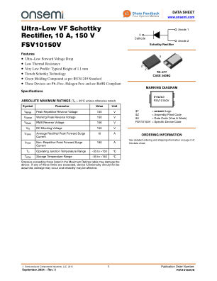 FSV10150V 数据手册首页