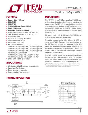 224112FC datasheet cover page