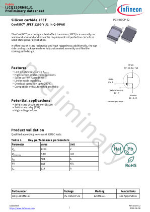 IJCQ120RM61J1 datasheet cover page