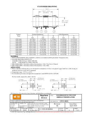 CWT-3805 数据手册首页