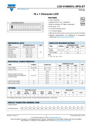 LCD016N001LNFGET datasheet cover page