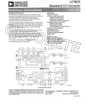 97912AD7005 datasheet cover page