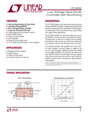 4352FA datasheet cover page