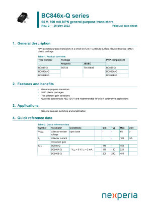 BC846B-QVL datasheet cover page