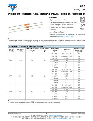 CPF 数据手册首页