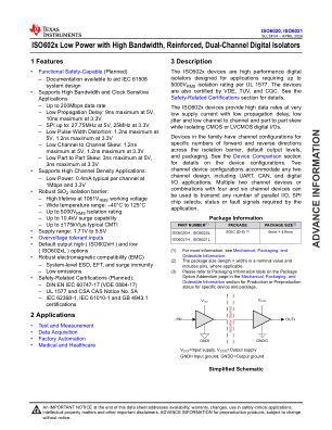 ISO6021 数据手册首页
