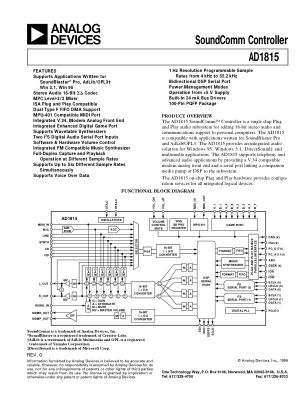 1522231AD1815 datasheet cover page