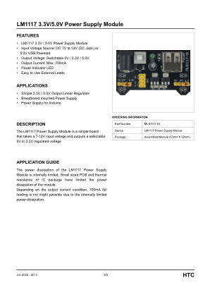MLS1117-01 datasheet cover page
