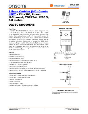 UG3SC120009K4S 数据手册首页