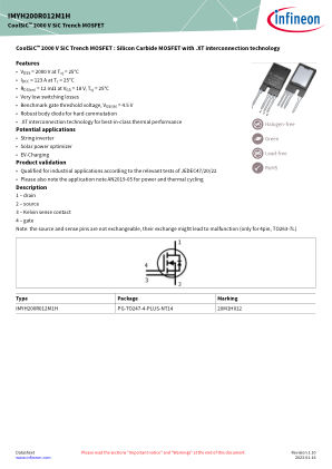 IMYH200R012M1H datasheet cover page