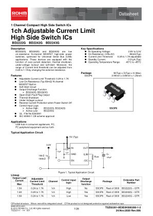 BD2222G datasheet cover page