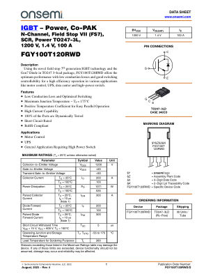 FGY100T120RWD datasheet cover page