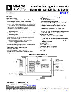ADV8005 数据手册首页