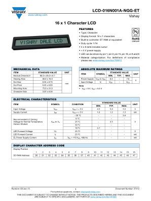 LCD016N001ANGGET 数据手册首页
