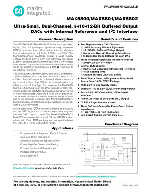 MAX5800-MAX5802 datasheet cover page