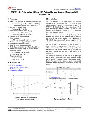 TPS7C84-Q1 datasheet cover page