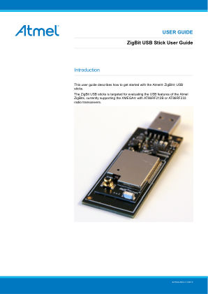 ATZB-X-233-USB 数据手册首页