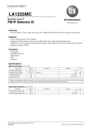 ENA2052 datasheet cover page