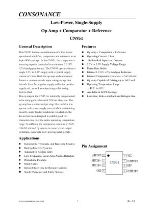 CN951 数据手册首页