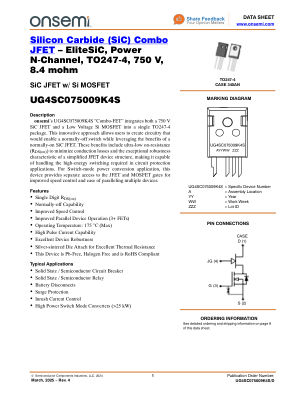 UG4SC075009K4S 数据手册首页