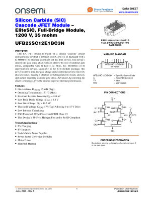 UFB25SC12E1BC3N 数据手册首页