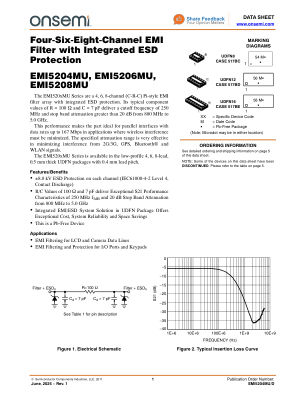 EMI5204MU 数据手册首页