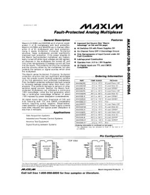HI-508A-MAX359 数据手册首页