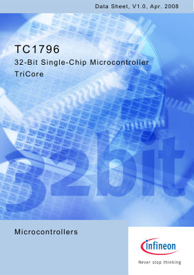 SAK-TC1796-256F150E-BE 数据手册首页