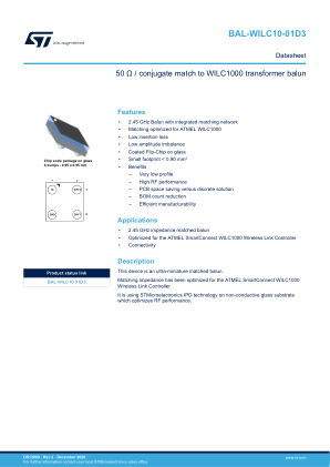 BAL-WILC10-01D3 数据手册首页