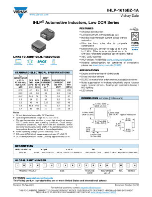LP16BZ1A datasheet cover page