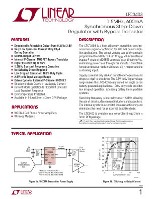 3403F datasheet cover page