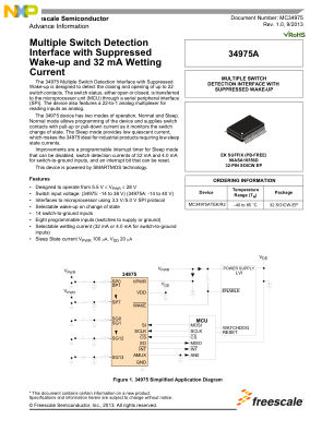 MC34975 datasheet cover page