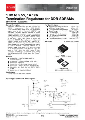 BD3539NUX datasheet cover page
