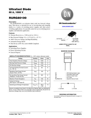RURG80100 数据手册首页
