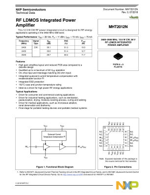 MHT2012N 数据手册首页