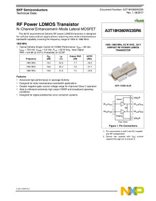 A3T18H360W23S 数据手册首页