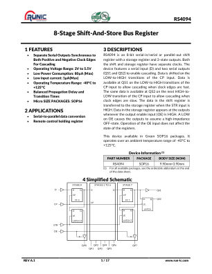 RS4094 数据手册首页
