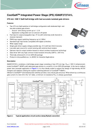 IGI60F2727A1L 数据手册首页