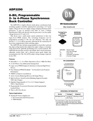 ADP3290 datasheet cover page