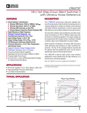 LT8627SP datasheet cover page