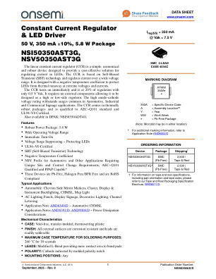 NSI50350AS datasheet cover page