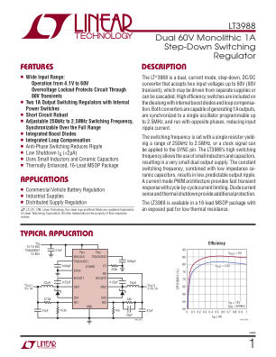3988F datasheet cover page