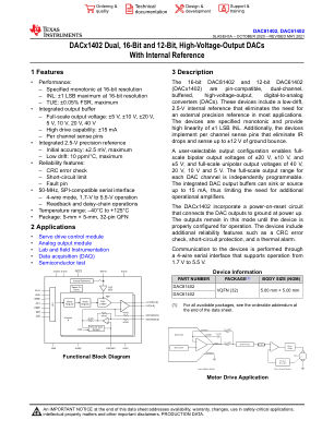 DAC81402 datasheet cover page
