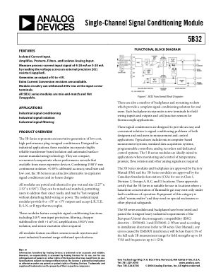 5B32 数据手册首页