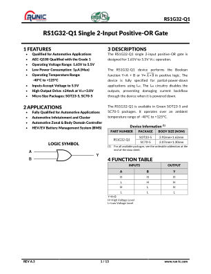 RS1G32-Q1 datasheet cover page