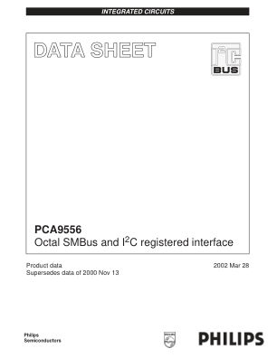 PCA9556 datasheet cover page