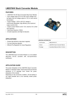 MBC2576HV-02 datasheet cover page