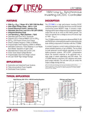 3896F datasheet cover page